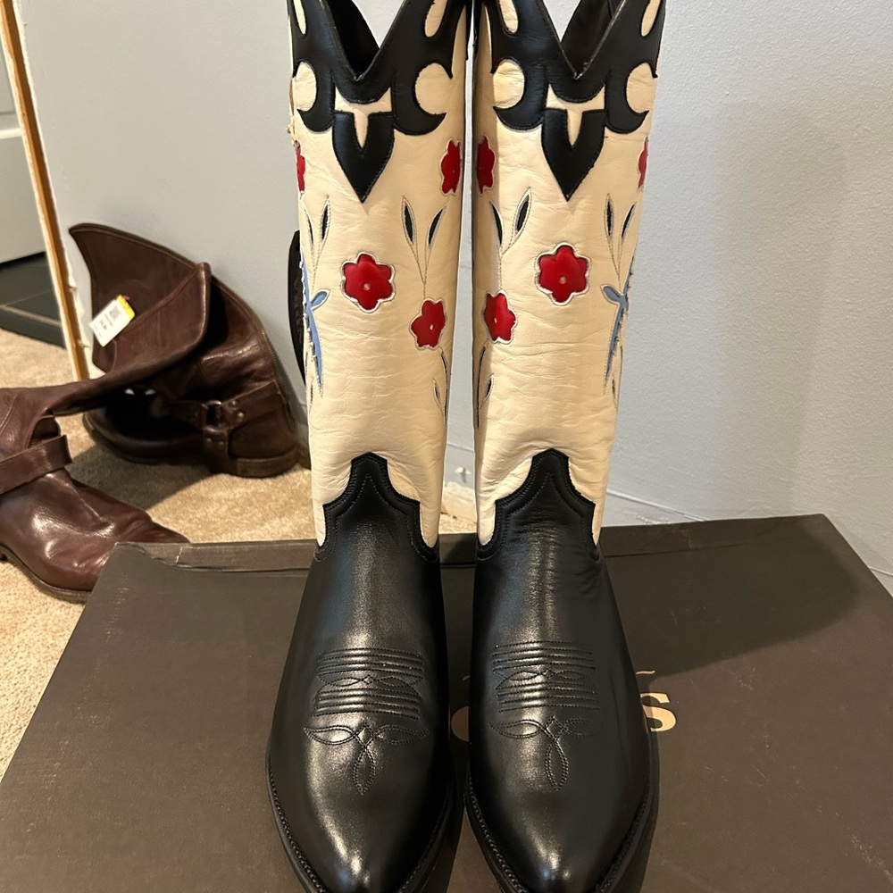 DANDELIE COLIBRI TALL BOORS BLACK BNIB - Picture 6 of 8